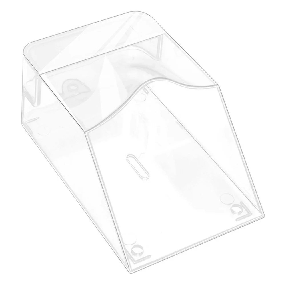 Clear Doorbell Cover Waterproof and UV Resistant Polycarbonate Material for Year Round For Outdoor Installation