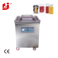 Dz600 Automatic Business Stainless Steel Food Single Chamber Dry-wet Vacuum Packing Sealer Baking Sealing Machine for Food