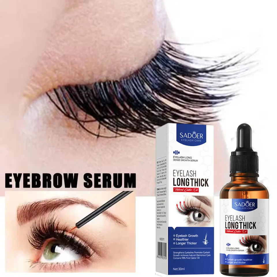 

7 Days Fast Eyelash Growth Serum Eyelash Eyebrow Growth Strong Makeup Prevent Baldness Longer Fuller Thicker Eye Care Makeup