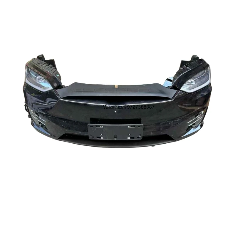 

High Quality Black ABS Front Bumper Assembly & Radiator Grille with Model X Electronic Fan & Rear Bumper