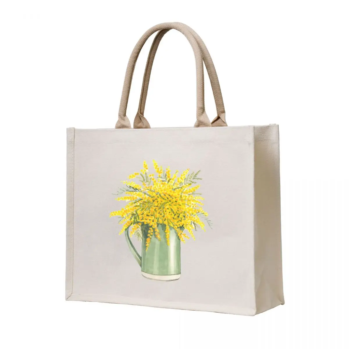 

Bouquet of mimosas Tote Bag shoping bag Beach bag for beach