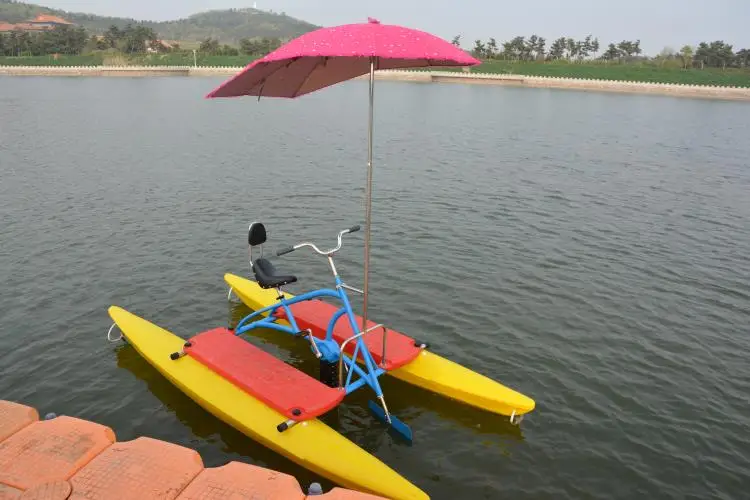 

Water Bike Floating Water Bike Pedal Boat for Salepromote sales