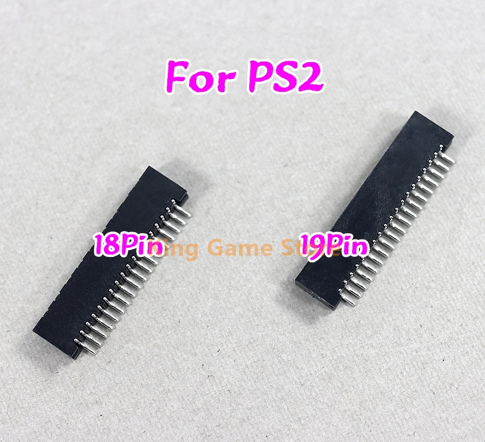 

500PCS For Playstation 2 PS2 Game Handheld Conductive Film Slot Connector Port Controller Slot 18Pin 19Pin Socket