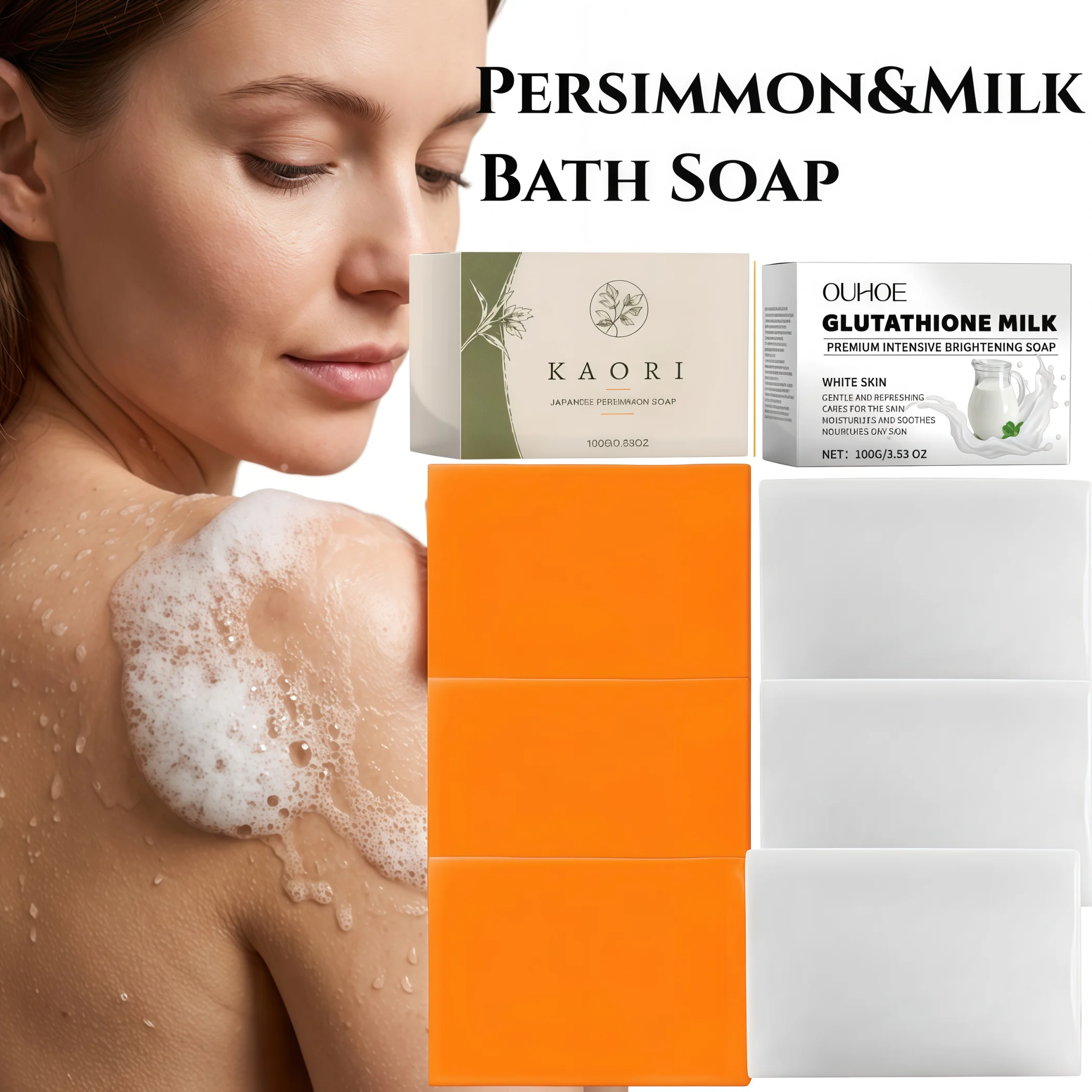 Skincare Vitamin C - Mydło z persymonką eliminujące nieprzyjemny zapach