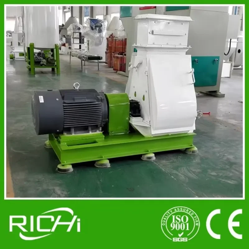 1-2T/H Chicken Cattle Animal Feed Mill Plant, Small Poultry Feed Mill Plant