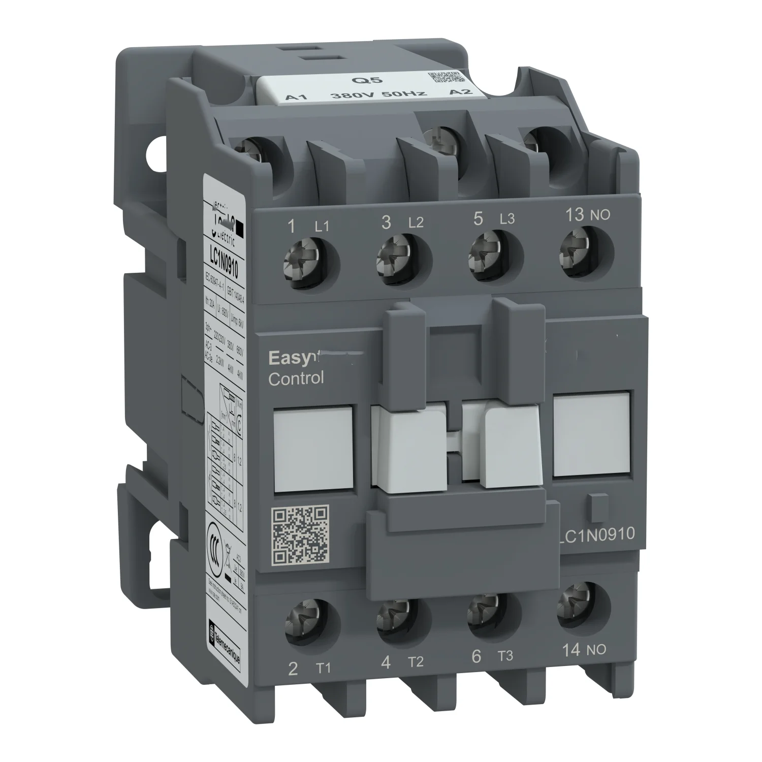 

EasyPact TVS 3P контактор LC1E0910Q7N LC1N0910Q7N 9A 380VAC 50/60 Гц