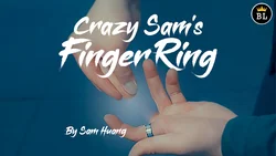 Crazy Sam's Finger Ring by Sam -Magic tricks