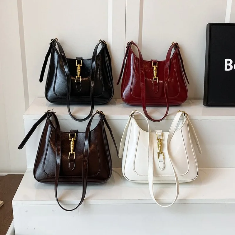 

Elegant Designer Diaper Bag Crossbody Handbag Ladies High End Unique Leisure Business Solid Color Trendy