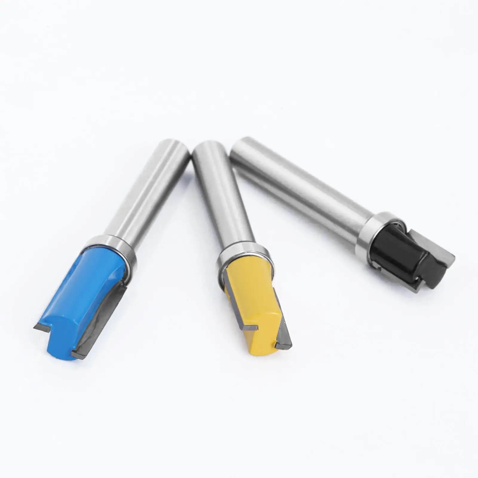 

3x Pattern Flush Trim Router Bit Set Milling Cutter Tool for Milling Edging