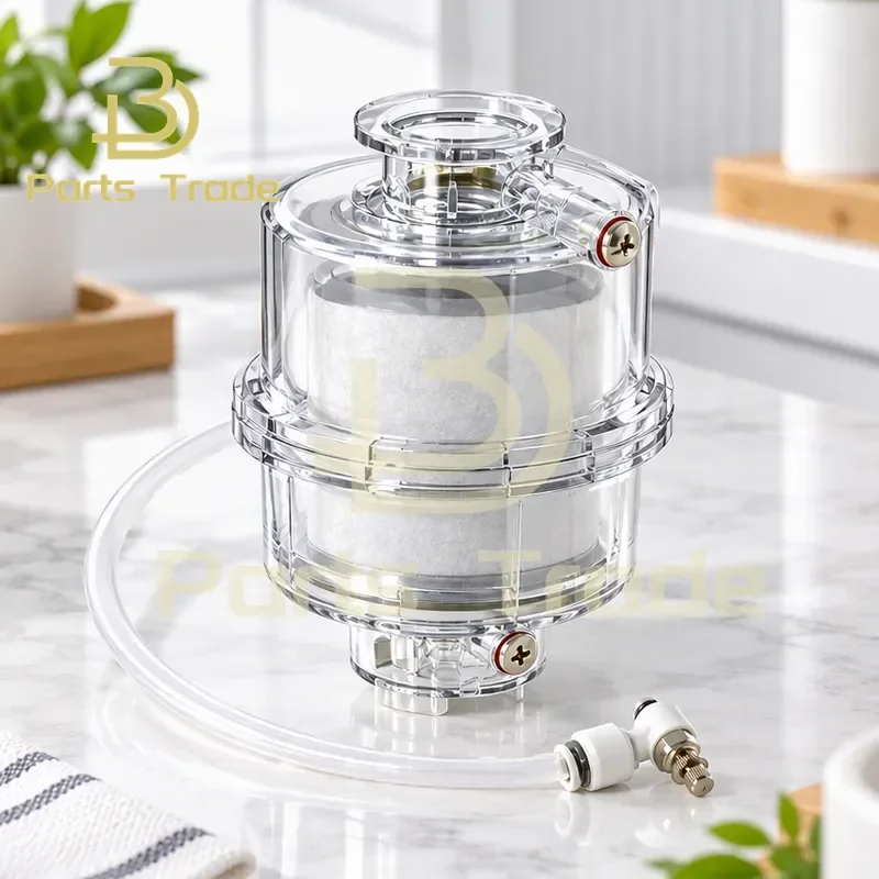 KF25 NF-25A Vacuum Pump Oil Mist Filter Fume Separator Exhaust Filter with KF25 Interface