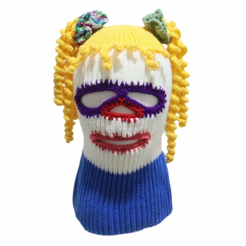 Novelty Clown Hat Fun Party Balaclava Caps Halloween Party Costume Headgear Hat Dropship