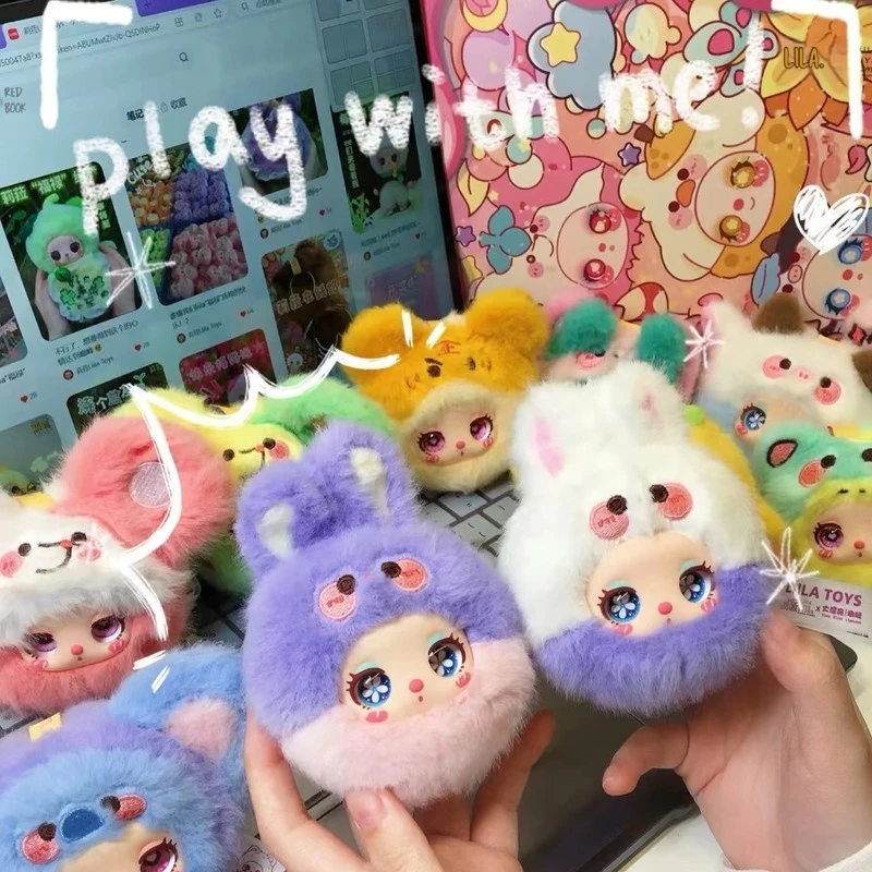 

New Lila'S Garden Tea Party Series Trendy Mystery Box Cute Mini Doll Pendant Toy Kawaii Lovely Figure Girl Gift Genuine Jewelry
