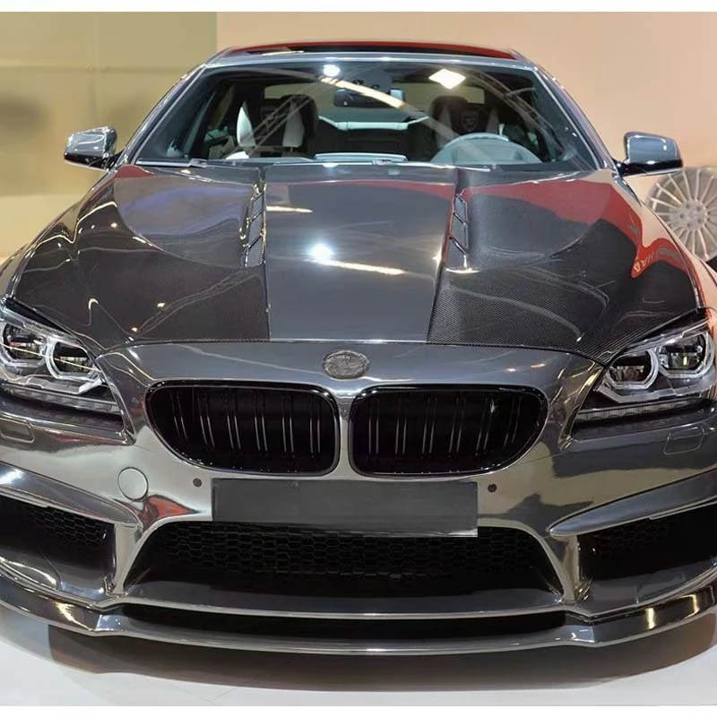 

Suitable For BMW 6 Series F06 Carbon Fiber Hood, Modified F06 Carbon Fiber Car Hood, Head Cover
