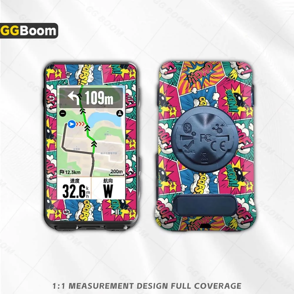 ل IGPSPORT IGS 630S 630 نظام تحديد المواقع الدراجات دراجة الكمبيوتر ملصق ملحقات أفلام واقية مقاومة للخدش مقاوم للماء الشارات الإبداعية #6