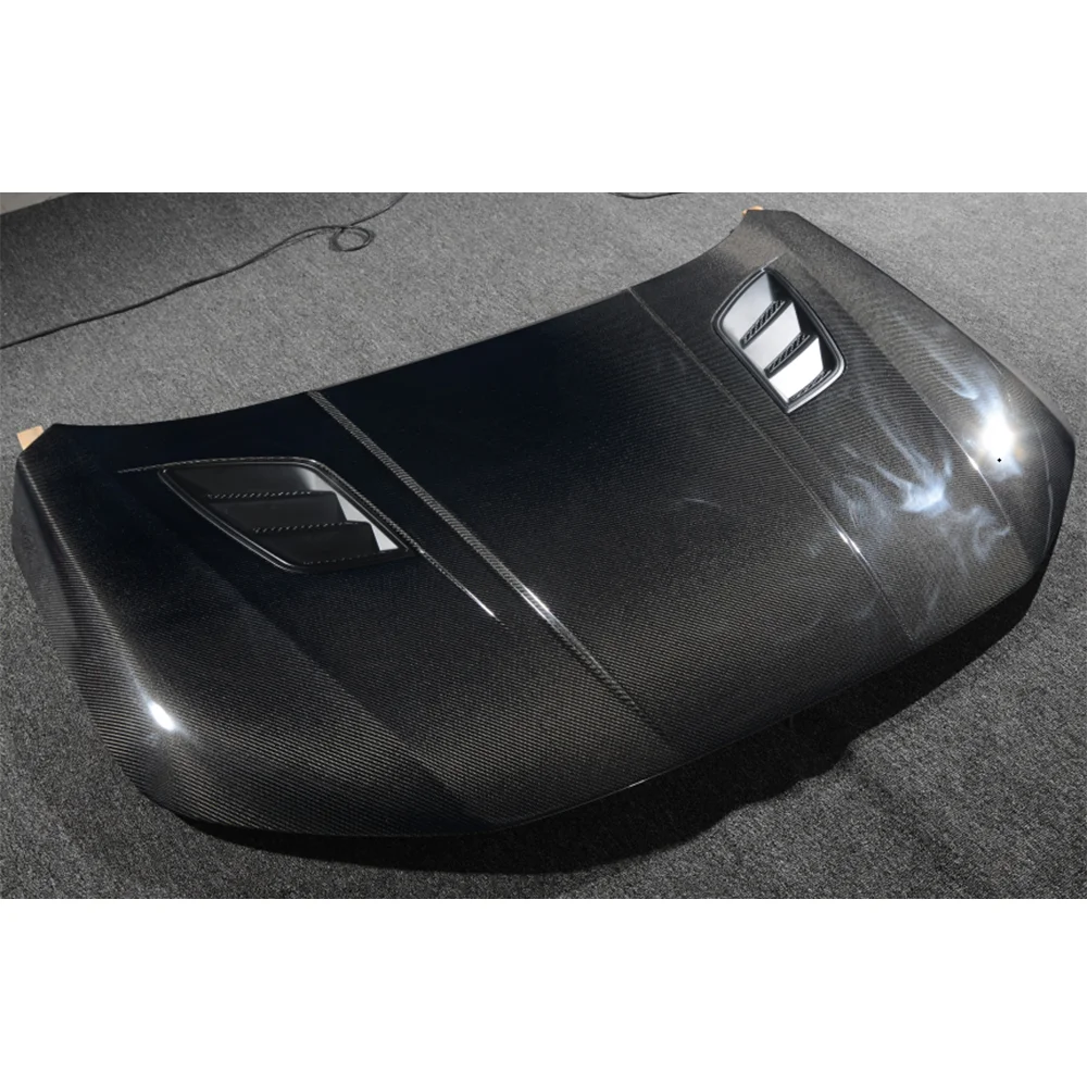 Carbon Fiber Front Engine Bonnet Vented Hood For Honda Civic 11th 2023 high quality