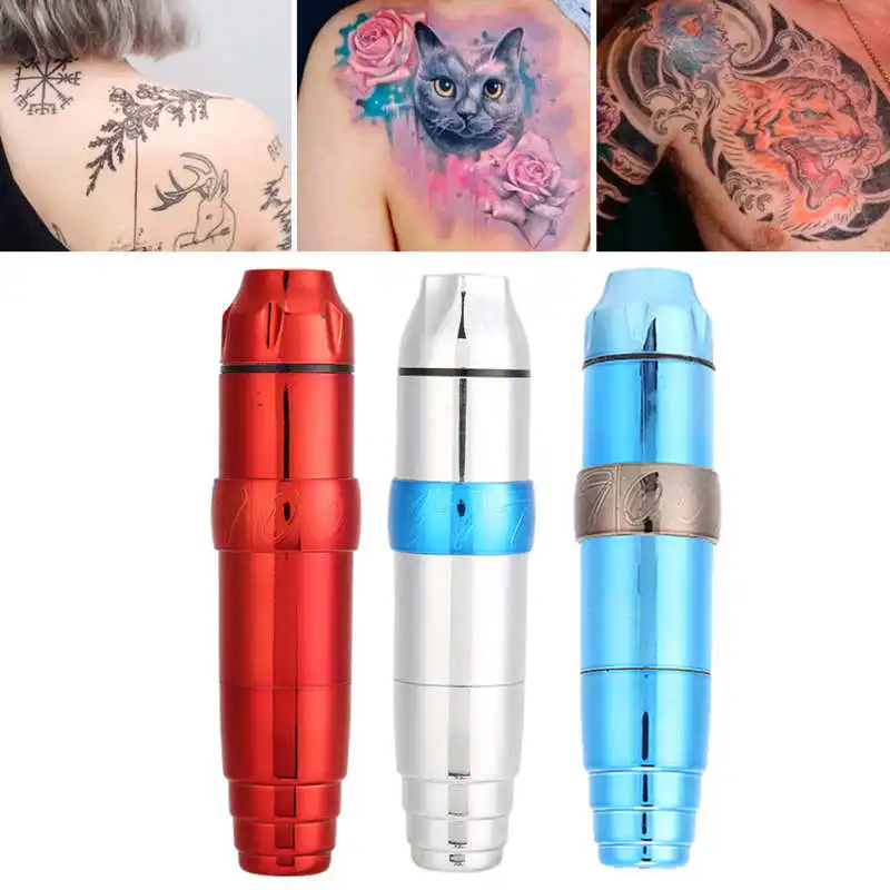 

RCA Interface Rotary Tattoo Pen Machine Eyebrow Lip Permanent Makeup Tools Tattoo Gun With Hook Line Tattoo Artist Beginners