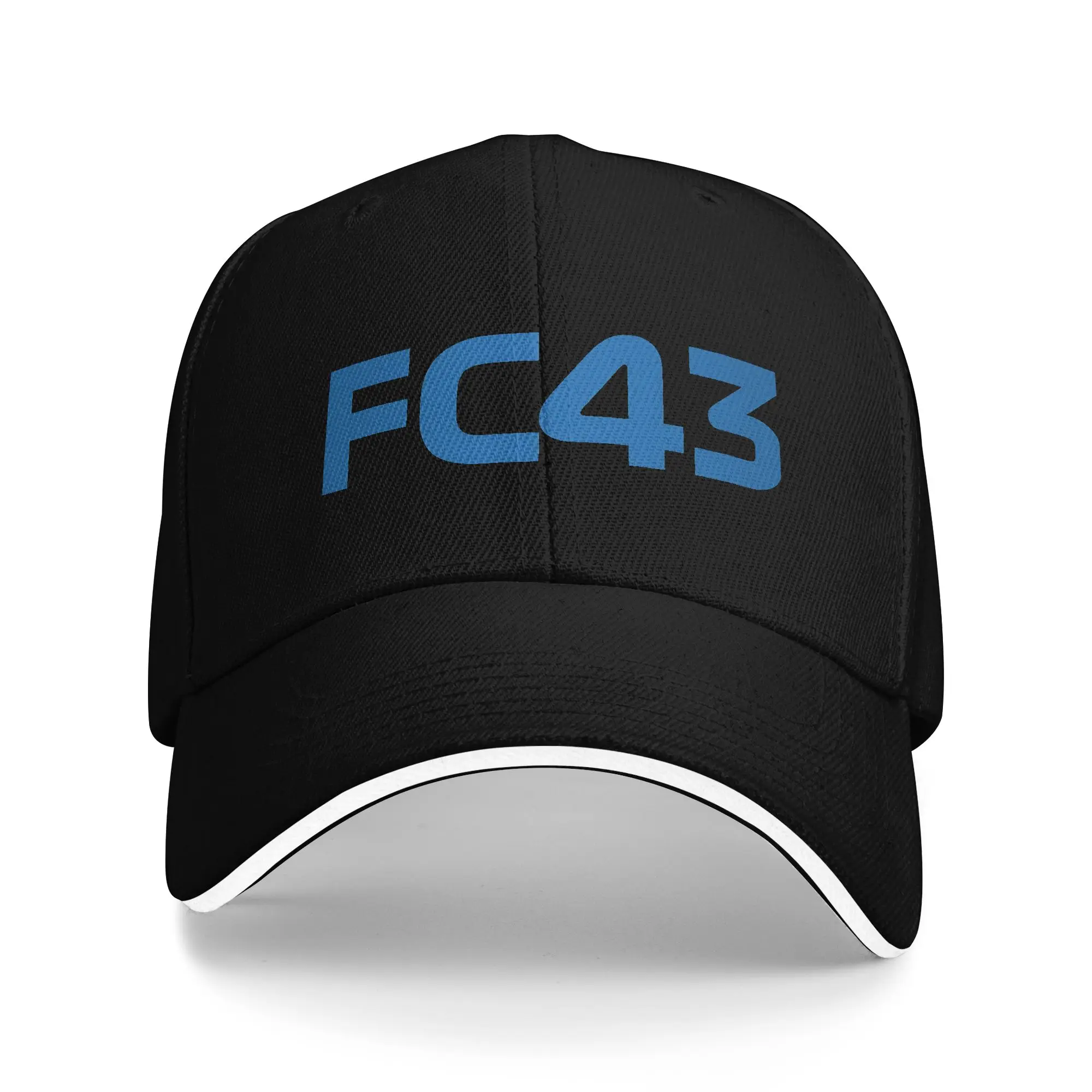 Franco Colapinto  Baseball Cap Initials Alpine Blue  Kpop Rock Sun Visor Trucker Hat Men Adult y2k Cool Design Baseball Caps