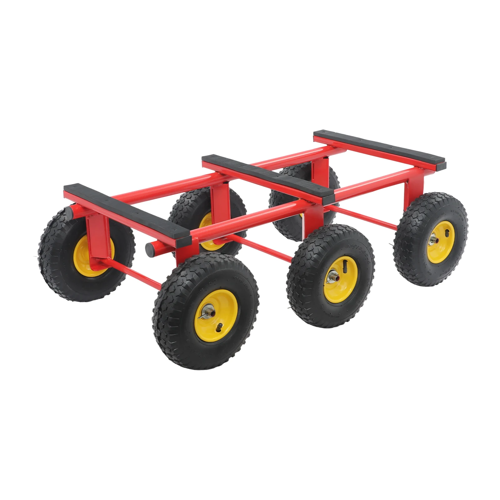 Carrello per Mobili a 6 Ruote per Tutti i Terreni, Capacità 1200 LBS, con Ruote Gonfiabili da 10 Pollici, Carrello per Trasporto di Grandi Elettrodome