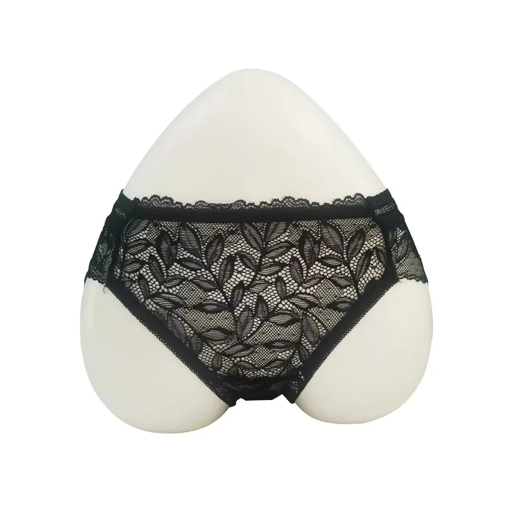 Women's Panties Sexy Transparent Hollow Out Lace Flower Pattern Translucent Breathabl Underwear Daily Comfort Intimates
