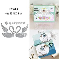 Swan Metal Cutting Dies for DIY Scrapbooking Album Paper Cards Decorative Crafts Embossing Die Cuts