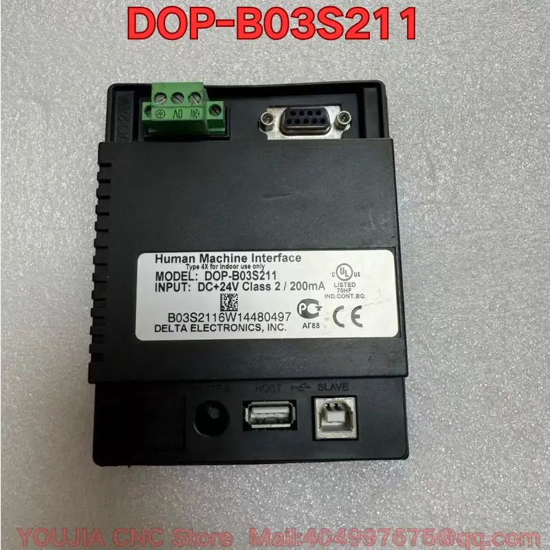 Second-hand disassembled touch screen DOP-B03S211 function test is normal Latest Pricing for 2026