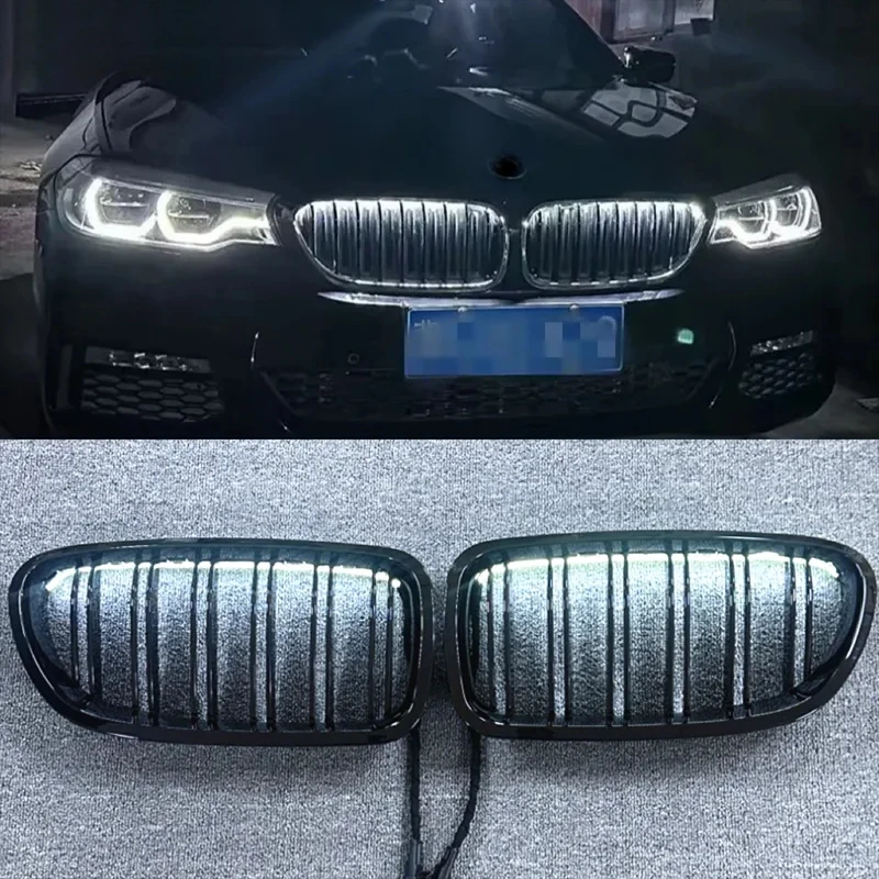 High Quality Luminous Car Front Bumper Kidney Grille F20 F25 F22 F23 F44 F30 F35 F34 F01 F02 F10 F11 F07 F80 F82 F83 F33 F15 3