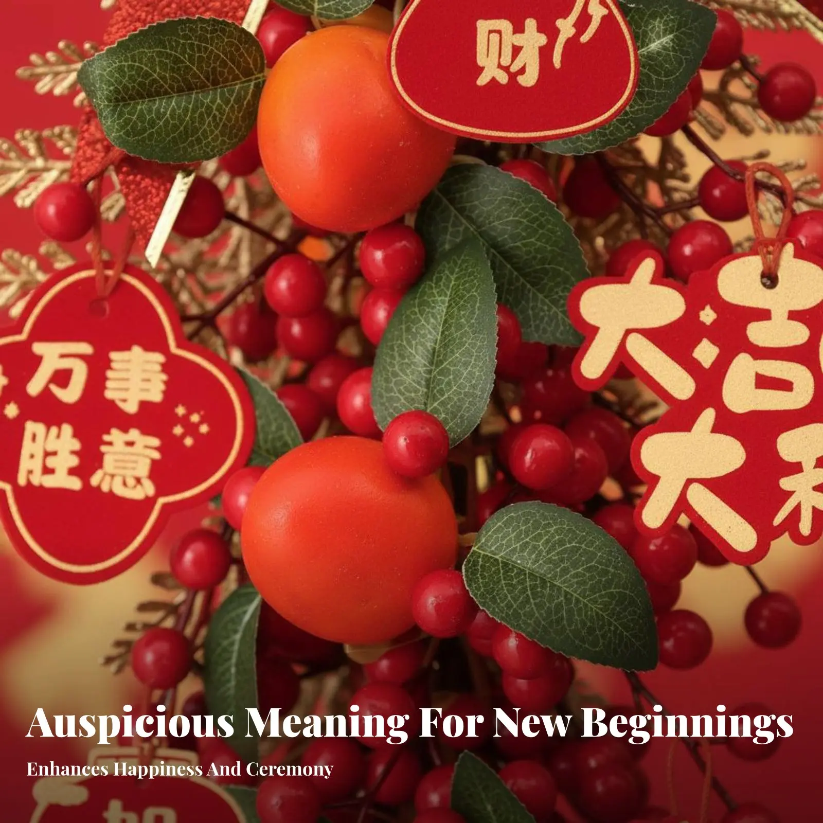 

Подвеска-гирлянда «Счастливая хурма» к Году Лошади 2026, благоприятный декор для двери, полимерное украшение для новоселья, праздничное украшение для входа