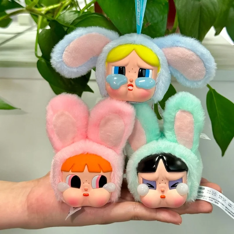 

Kawaii слепая коробка серии Crybaby лицо игрушка украшение загадочная коробка фигурки куклы модный настольный орнамент игрушка подарки для девочек