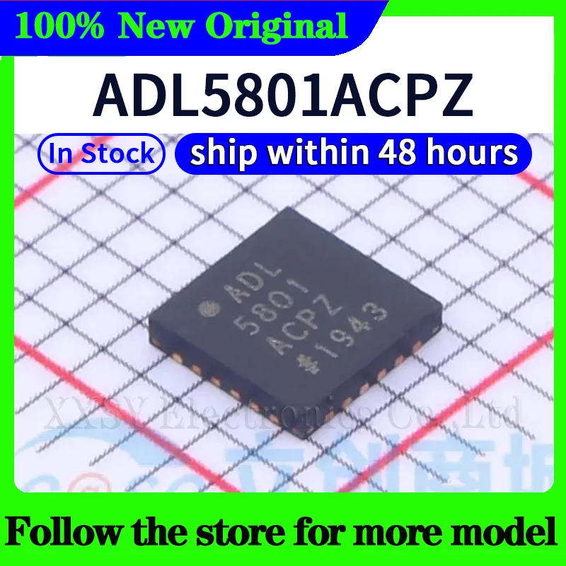 

ADL5801ACPZ In stock 48 hours ship