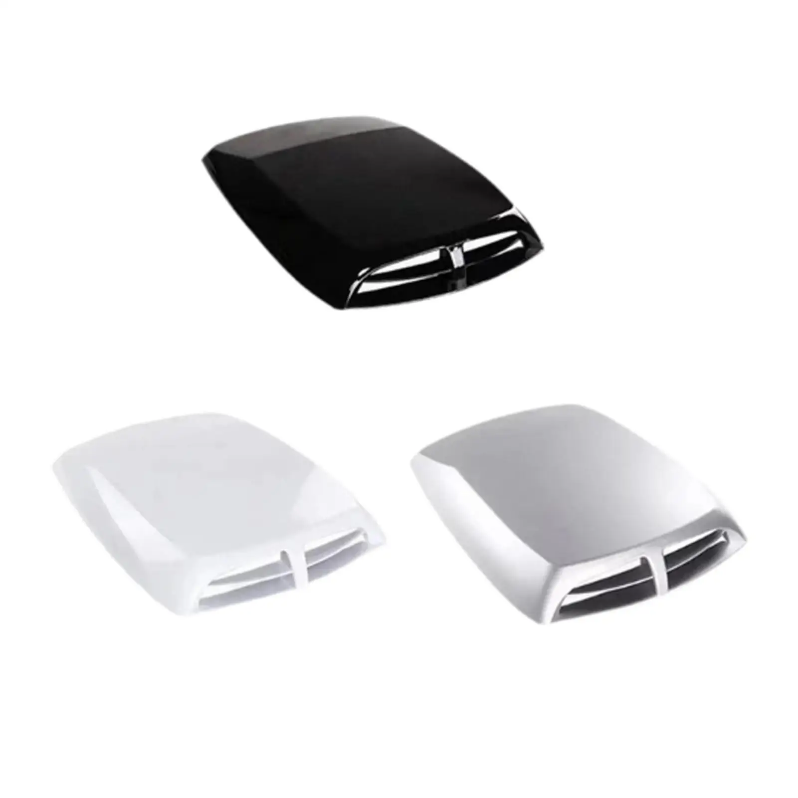 شفاط السيارة تنفيس تركيب بسيط لوازم غطاء محرك السيارة توربو #4