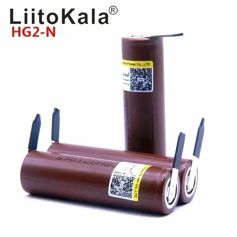 

Liitokala Lii-500 18650 Battery Charger HG2 3000mAh 3.6V Lithium Continuous Discharge 20A Dedicated Electronic Power Battery