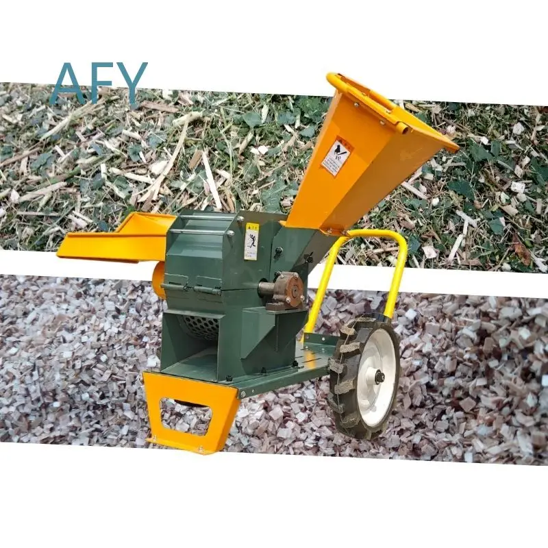 Wood Chipper Grinder for Weiwei 300 Wood Crusher Machine Wood Straw Processing Equipment CE Certified Industrial Shredder