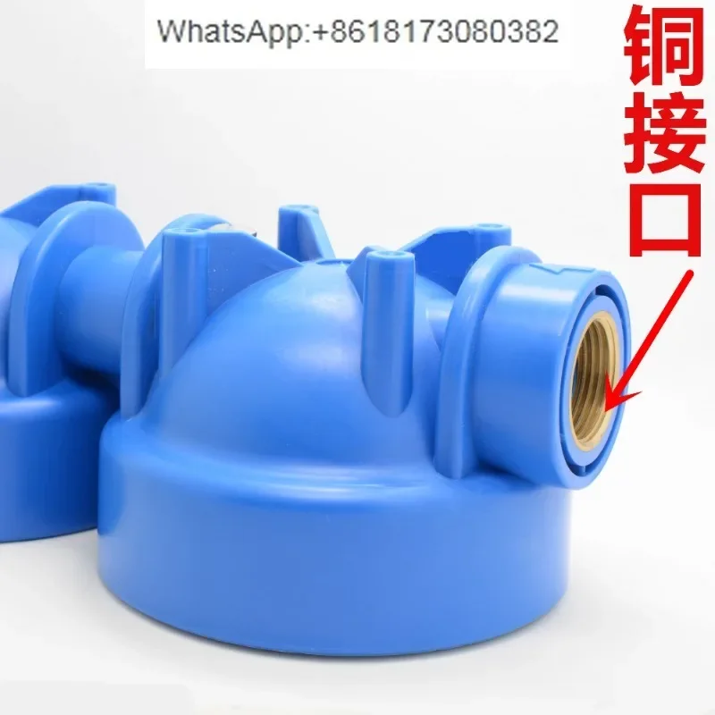 10 inch transparent front secondary filter, 4/6/1 inch copper mouth water heater, double bucket water purifier