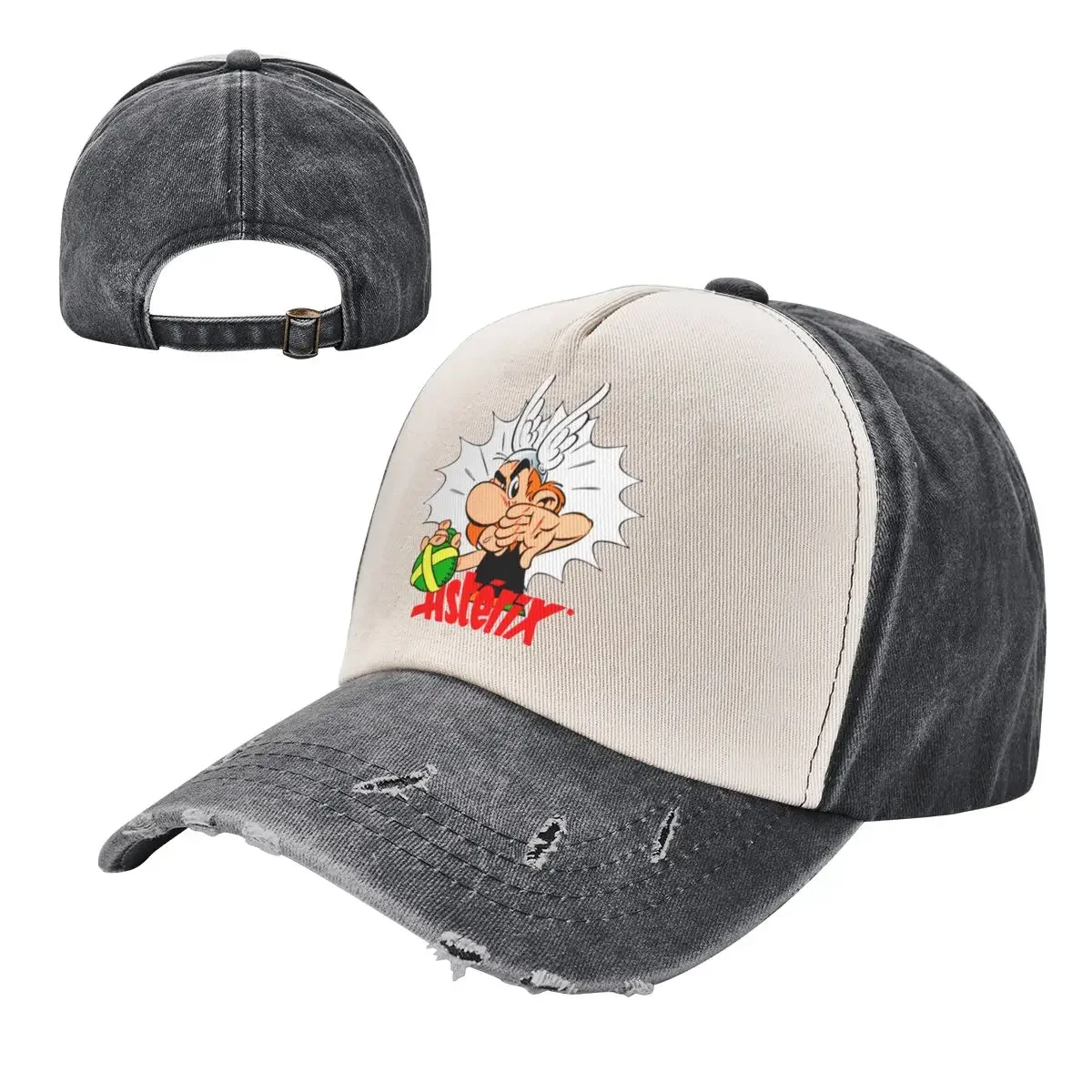 Asterix And Obelix Manga Baseball Caps for Men Women Distressed  Washed Snapback Hat Anime Outdoor  Adjustable Hats Cap