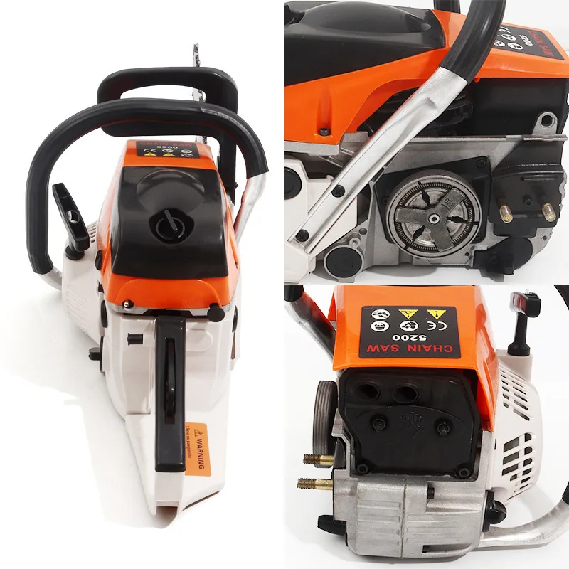 Cheap NEW Chain Saw 52Cc High-Power Two-Stroke Logging Saw 1.8Kw High-Power Chain Saw Gasoline Logging Saw