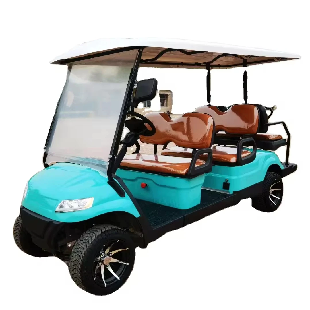 2024 Factory Direct Sales Electric Sightseeing Bus 4 Seater Battery Operated Golf Cart