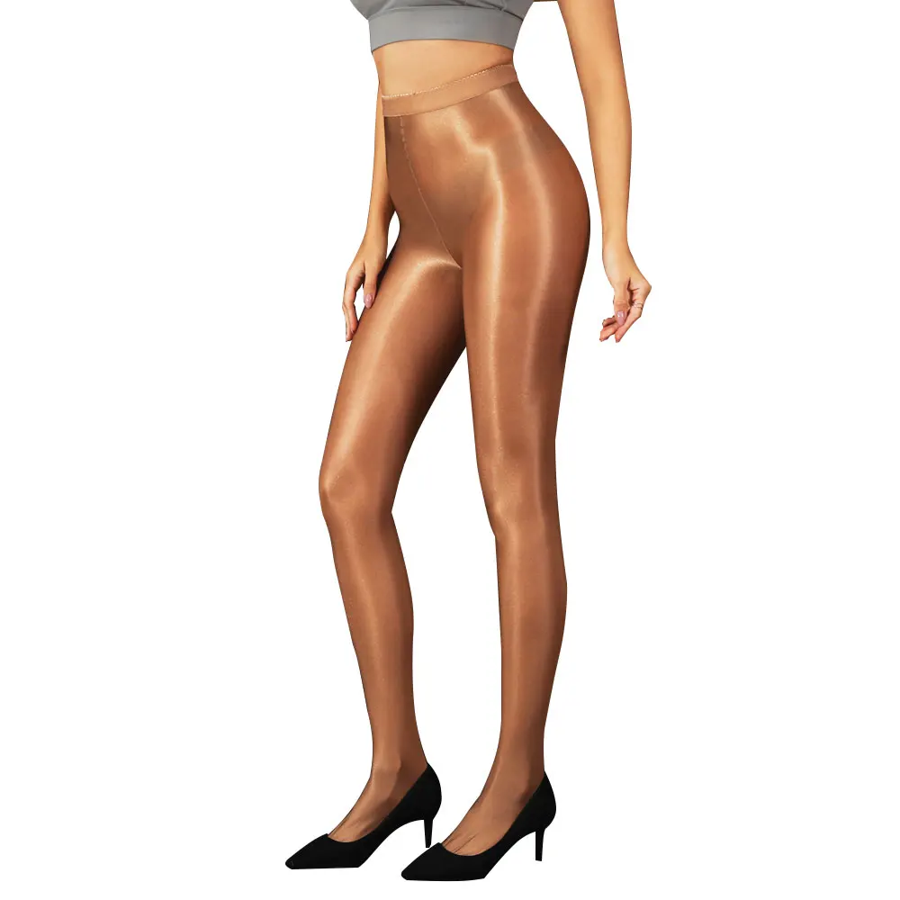 

Блестящие женские утягивающие колготки 70D с эффектом масляного блеска, сексуальные, для танцев, фитнеса, йоги, светоотражающие, для выступлений