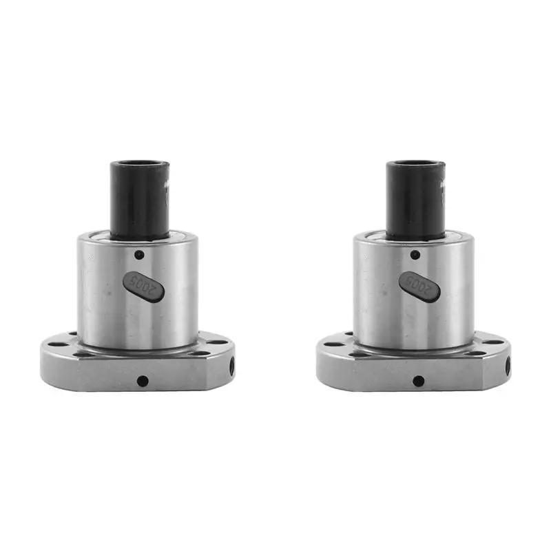 

ABLN-2Pc SFU2005 Шариковая гайка 32 мм, фланцевая одинарная шариковая гайка 2005 для корпуса гайки 2005, изготовленная на станке с ЧПУ