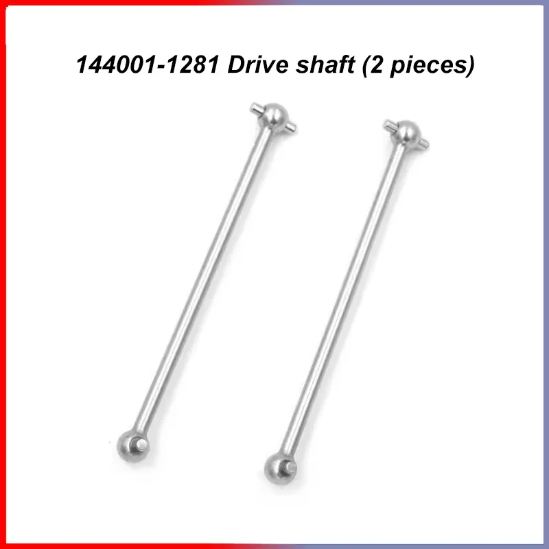 WLtoys 1/14 144001 Części Zamienne do Samochodu RC Metalowy Wahacz Wzmocnienie Śruba Kulowa Zestaw Łożysk Centralna Oś Przekładni Silnik