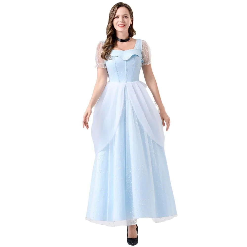 

New Adult Women's loween Cosplay Fairy T Cinderella Princ Dr Role-plang Costume Summer 2025 Women's Faion