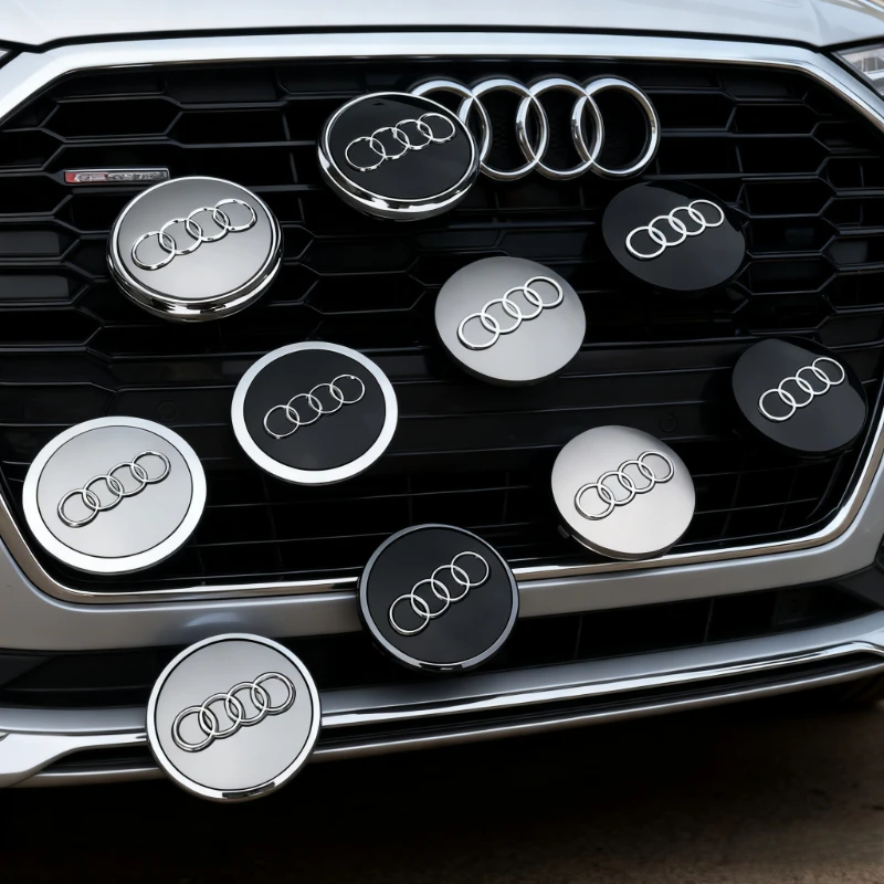 

Для A4 A6L A7 A8 A3 A5 A6 S3 S4 Q3 Q5 Q5L Q7 RS3 RS4 RS5 RS6 TT Аксессуары 60/61/68/69/77MM Крышка центральной крышки колеса автомобиля