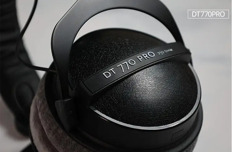 Imagem -04 - Beyerdynamic Head-mounted Monitor Headphones Hifi Música Profissional Original dt 770 Pro Edificador Hi-fi