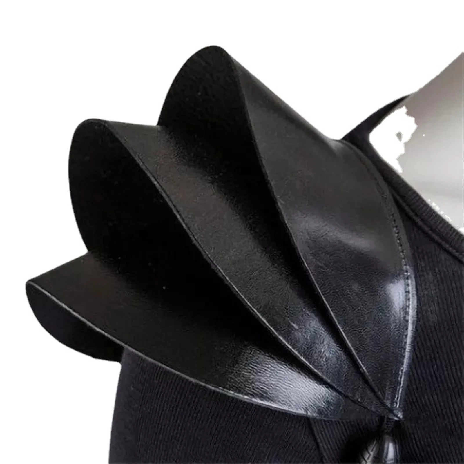 Armatura per spalla medievale Rinascimentale vichingo pirata Protezione per spalla in pelle PU Steampunk Halloween Knight LARP Cosplay