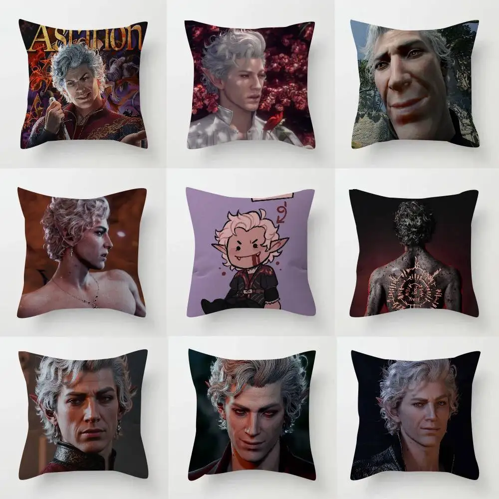 

Чехол для подушки Game Baldurs Gate 3 Astarion, 30x50 см, полиэстер, декоративные подушки для дивана, декоративные подушки для дома, наволочка