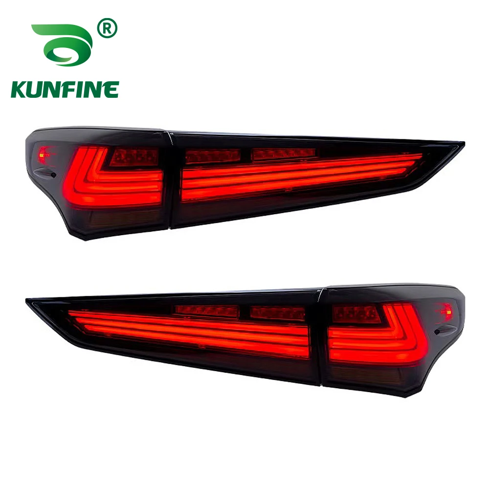 Pair LED Tail Lights For Toyota Highlander 2020-2022 Brake Reverse Fog DRL Sequential Flowing Turning Signal Taillight Assembly