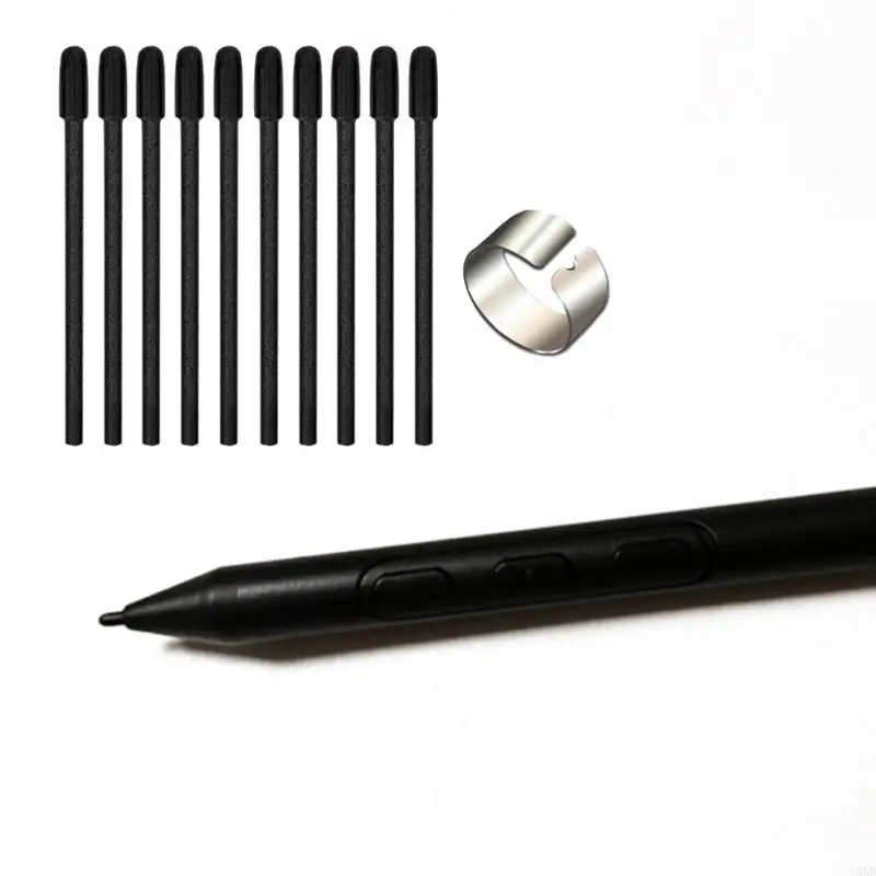 

Drawing Tablets Replacement Tips Felt Pen Refills Set With Clip For Pen 3 PTK470 PTK670 PTK870 DTH135 DTH172