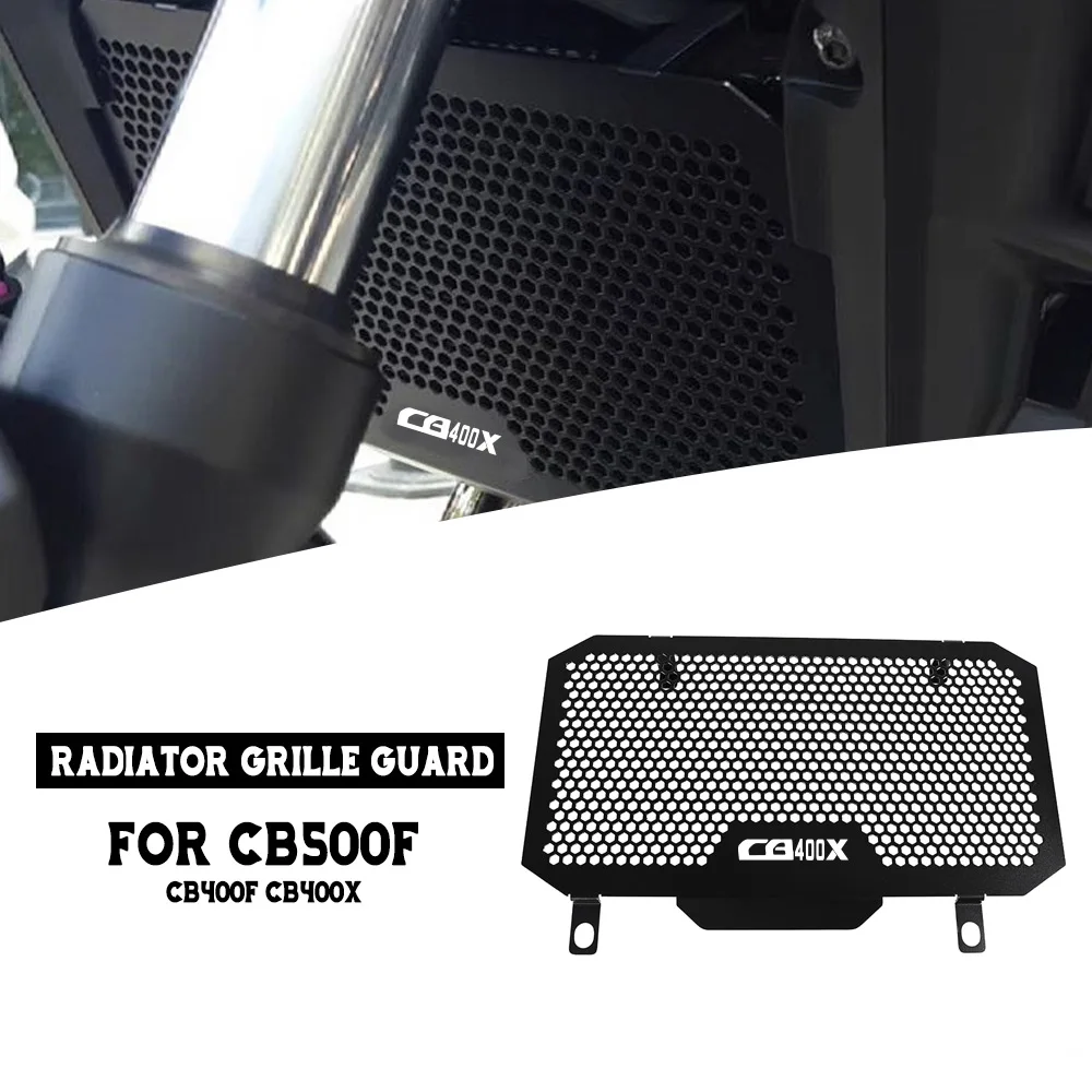 

For HONDA CB500F CB400F CB400X Motocycle Accessories Radiator Grille Guard Cover Protector CB500X CB 500 X 2013-2022 2023 2024