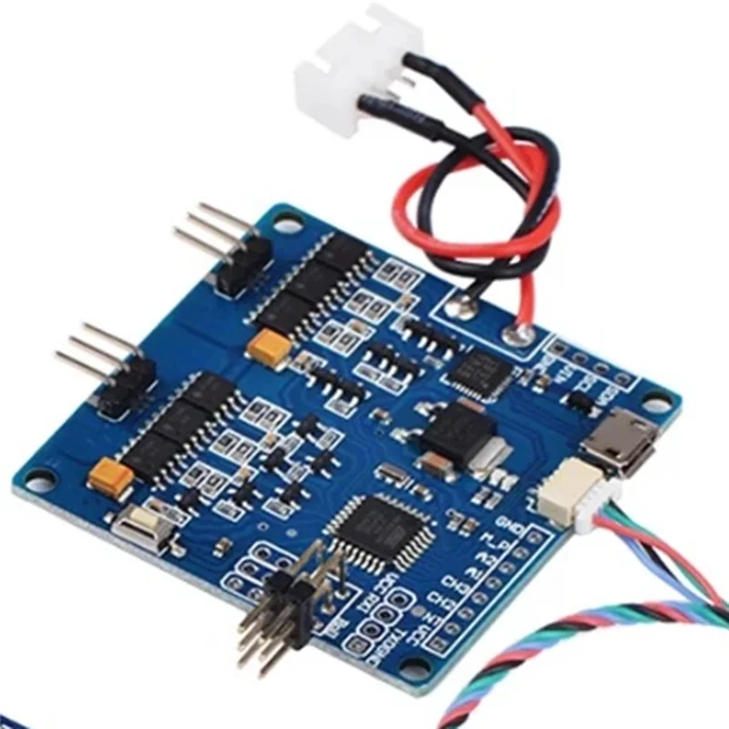 FFYY-Alexmos 2.2B2 para cámara FPV 1 Uds BGC 3,12 MOS controlador de placa controladora de cardán sin escobillas de 2 ejes de gran corriente