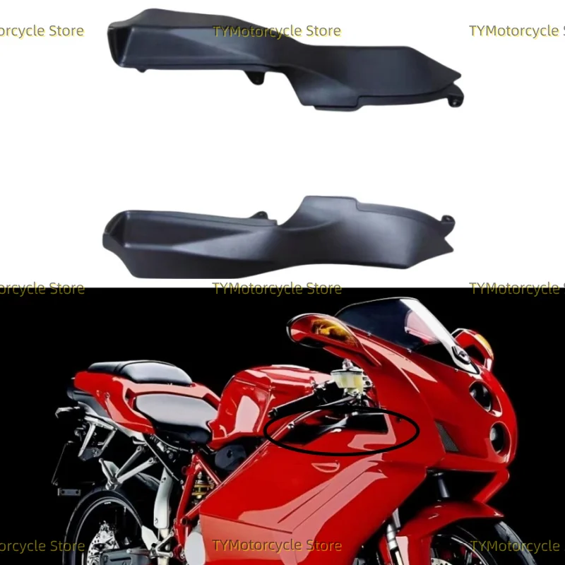 Front Upper Dashboard Side Panel Air Hood Cover Fairing Fit For Ducati 749 749S 749R 999 999S 999R 2003-2006