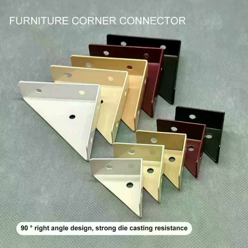 Thickened Triangle Fixed Angle Code 90° Angle Furniture Corner Connector Brace Support Bracket